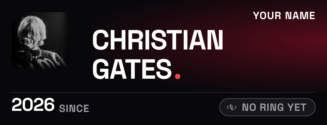Christian Gates Ring Passport